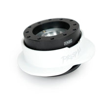 Load image into Gallery viewer, NRG Heart Quick Release Kit Gen 143 - Black Body / White Heart Ring - SRK-143BK-WT