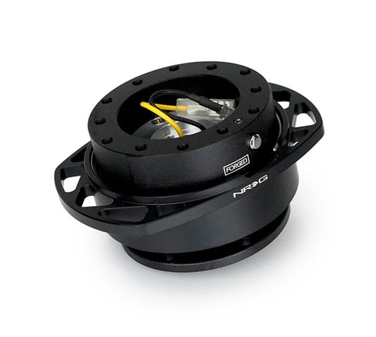 NRG Quick Release Gen 2.0 - Black SFI Body / Black Cutout Ring - SRK-257-1BK