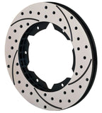 Wilwood SRP Drilled & Slotted Performance Rotor - Right Hand Side - Black Electro Coat