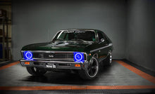 Load image into Gallery viewer, ORACLE PRE-INSTALLED 7&quot; H6024/PAR56 SEALED BEAM HALO - Blue Halo 6905-002