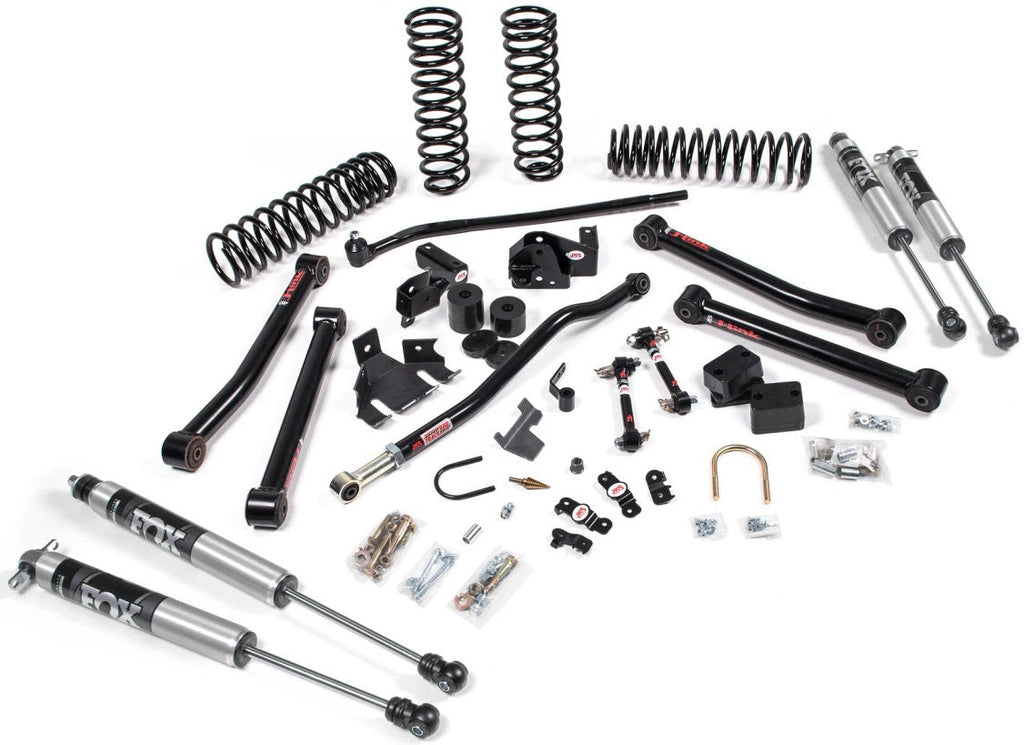 JKS 07-18 Jeep JK J-Konnect 4Dr 3.5in System w/ JSPEC Shocks