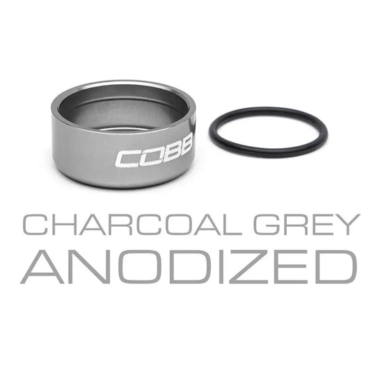 COBB Knob Trim Ring - Charcoal Grey Anodized SUB-001-422-CHARCOAL-GREY COBB
