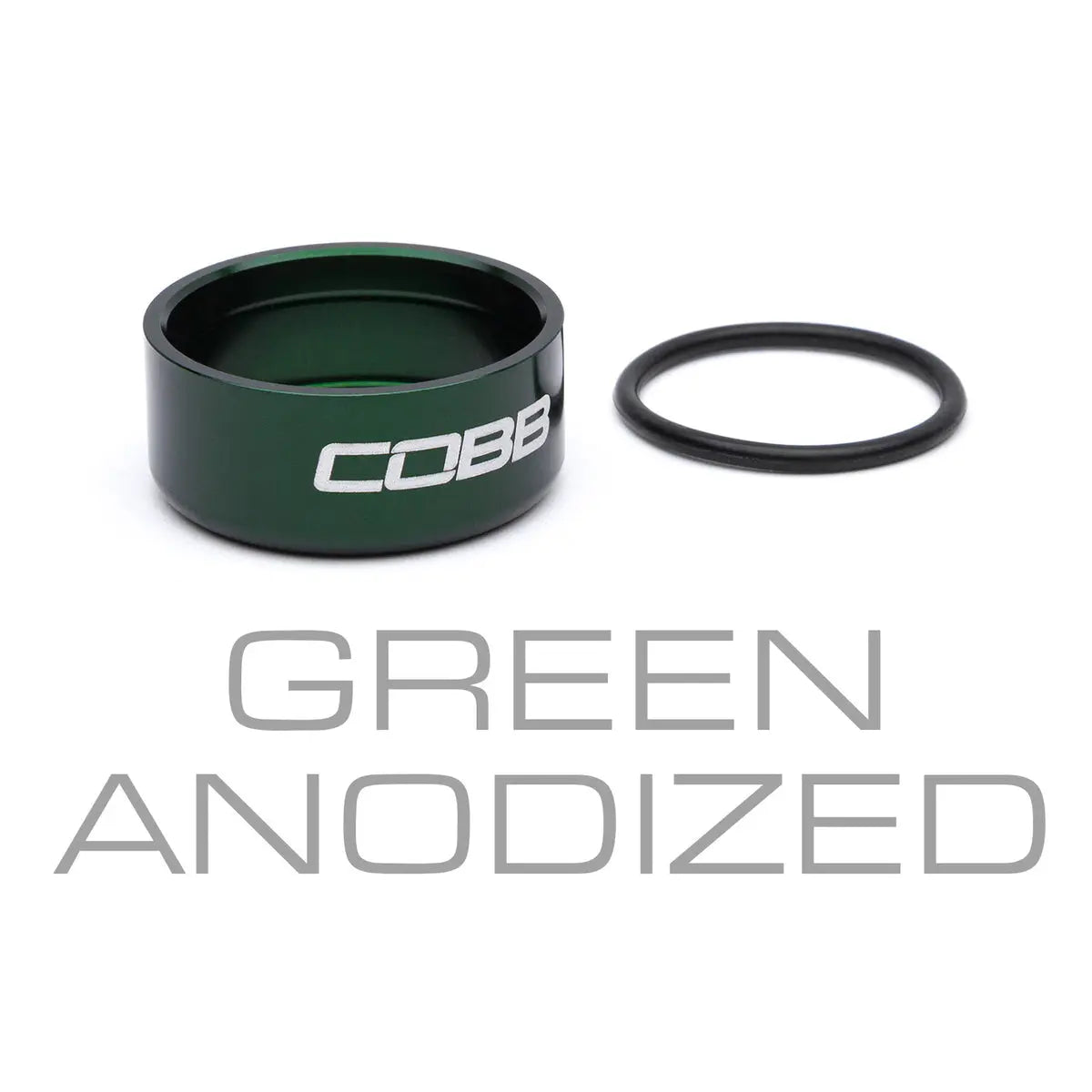 COBB Knob Trim Ring - Green Anodized SUB-001-422-GREEN COBB