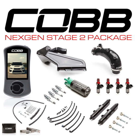 COBB 15-21 Subaru STI / 2018 Type RA NexGen Stage 2 Power Package - Redline Carbon Fiber SUB004NG2S2-RED COBB