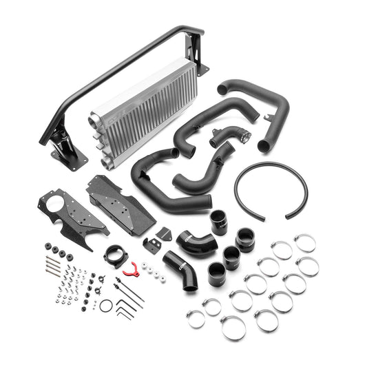 Cobb 22-25 Subaru WRX Stage 2 Power Package w/Silver FMIC & Matte CF Scoop - SUB0060020-SL-FMIC-RMC