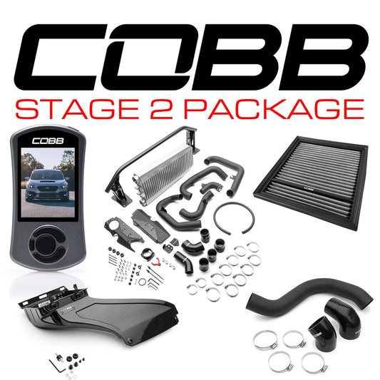 Cobb 2022+ Subaru WRX Stage 2 Power Package w/Silver FMIC - SUB0060020-SL-FMIC