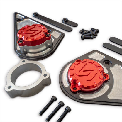 Turn Offroad 2021+ Ford Bronco Billet Lower Control Arm Mount Covers Turn Offroad