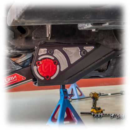 Turn Offroad 2021+ Ford Bronco Billet Lower Control Arm Mount Covers Turn Offroad