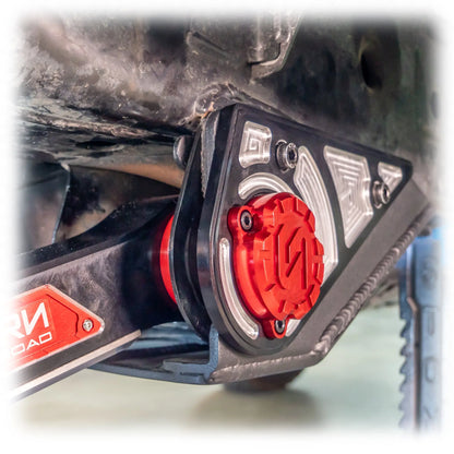 Turn Offroad 2021+ Ford Bronco Billet Lower Control Arm Mount Covers Turn Offroad