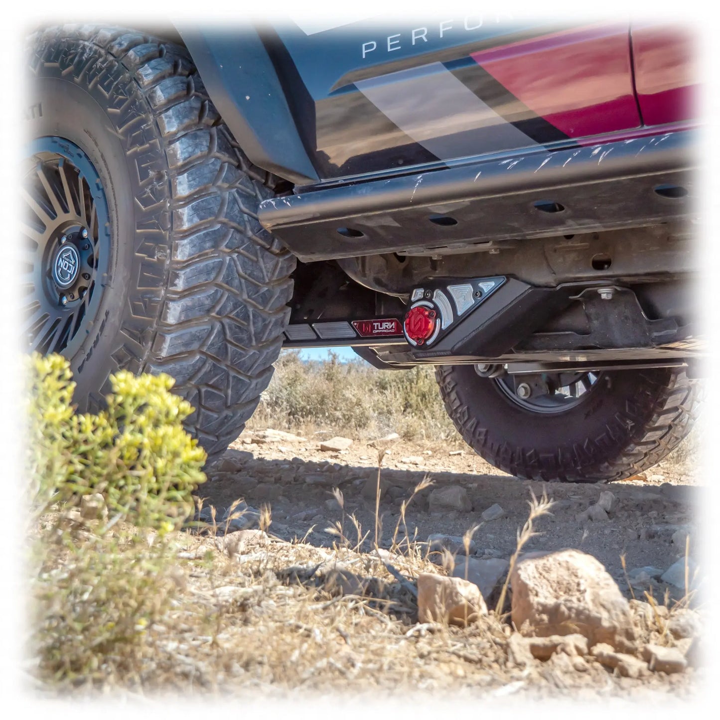 Turn Offroad 2021+ Ford Bronco Billet Lower Control Arm Mount Covers Turn Offroad