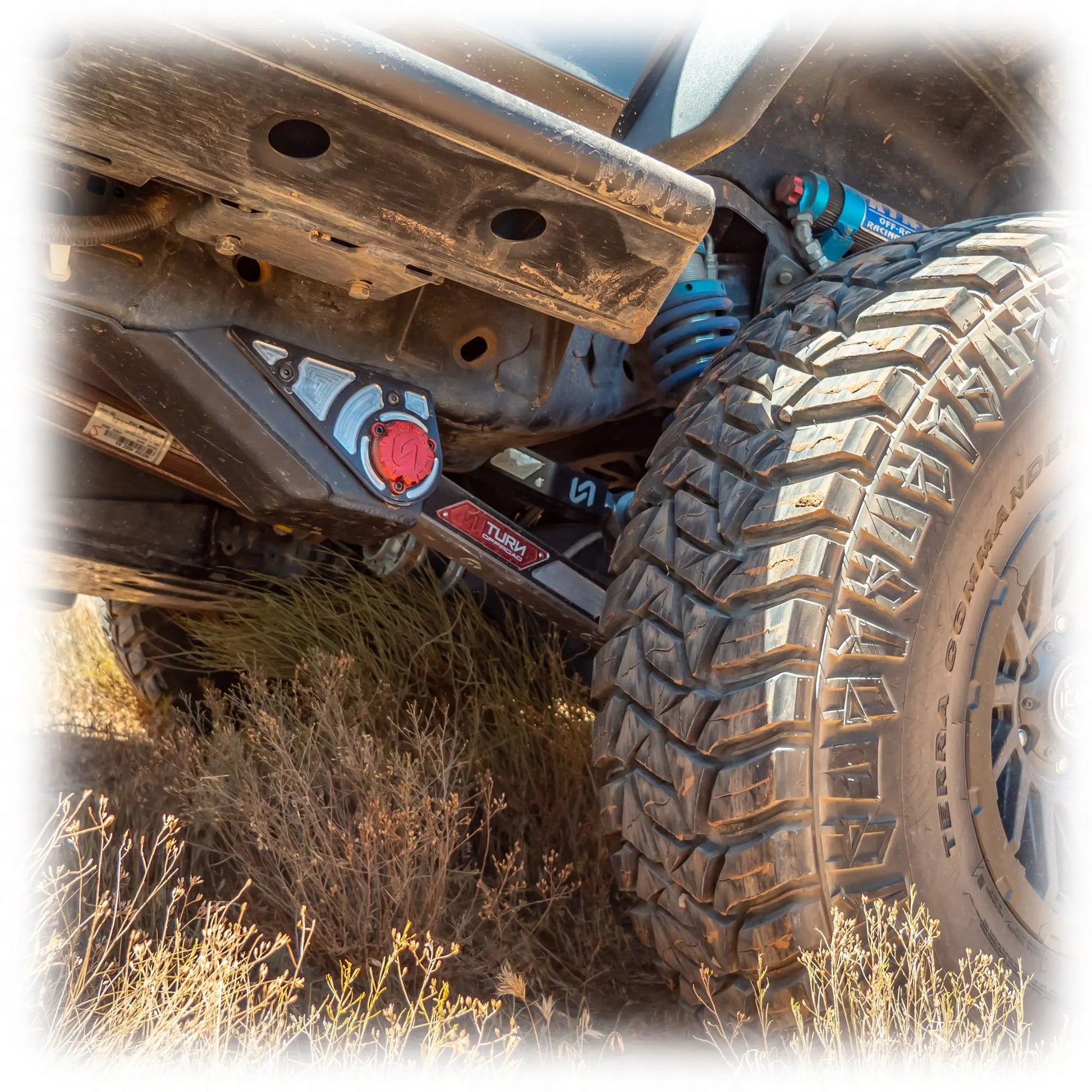 Turn Offroad 2021+ Ford Bronco Billet Lower Control Arm Mount Covers Turn Offroad