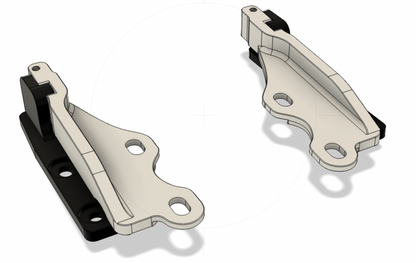 Precision Works Quick Release Hood Hinges - Honda Accord CG 98-02 CD 94-97 PrivateLabelMfg