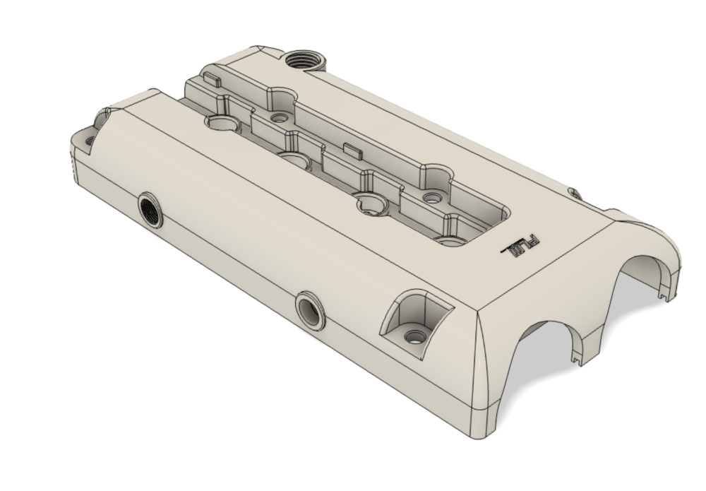 PLM Billet Valve Cover - Honda B-Series B18 B20 B16 PrivateLabelMfg