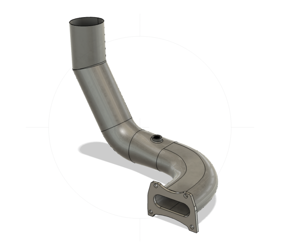 PLM K-Series K-Swap FG4 K24Z7 Hood Exit Header PrivateLabelMfg