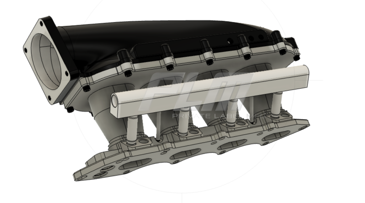 Precision Works Billet Intake Manifold Kit - Honda B-Series K-Series PrivateLabelMfg