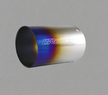 Load image into Gallery viewer, GReddy Burnt Titanium Tip (105mm Dia/150mm Length) for Revolution RS/RS-TI/RS-Race