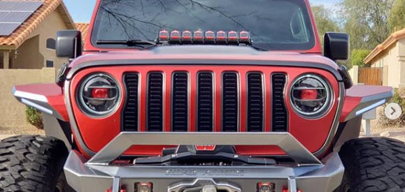 ORACLE LIGHTING "DEMON EYE" COLORSHIFT PROJECTOR ILLUMINATION KIT 4511-334 - JEEP GLADIATOR