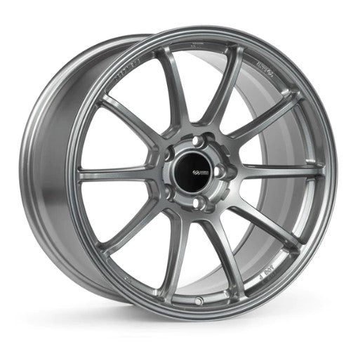 Enkei TRIUMPH 18x8.5 5x114.3 38mm Offset 72.6mm Bore Storm Gray Wheel Enkei
