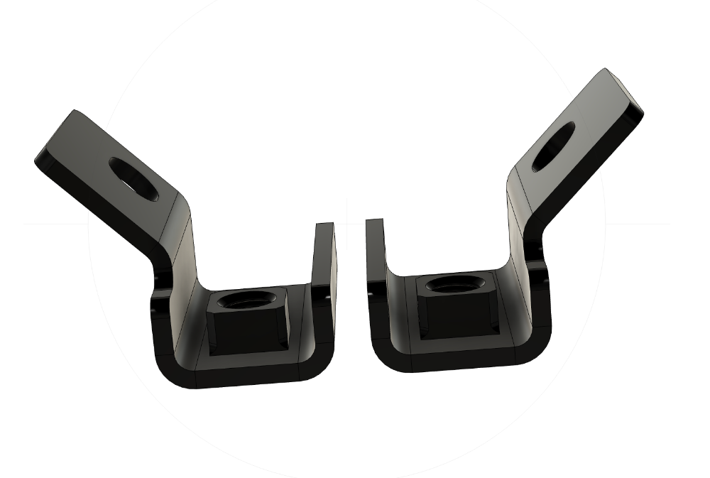 PLM Nissan S13 180SX Rear Seat Belt Shoulder Bracket Assembly LH & RH 240SX PrivateLabelMfg