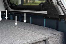 Load image into Gallery viewer, ARB R/Drw Side Floor Kit Hilux 11