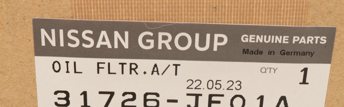 Nissan OEM Transmission Pan Filter - Nissan R35 GT-R GR6 (31726-JF01A)