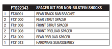 Load image into Gallery viewer, 4in Shock Spacer Kit for use with Non-Bilstein Shocks