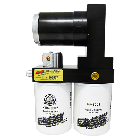 FASS 11-16 Ford Powerstroke F250/F350 290gph No Drop Titanium Fuel System