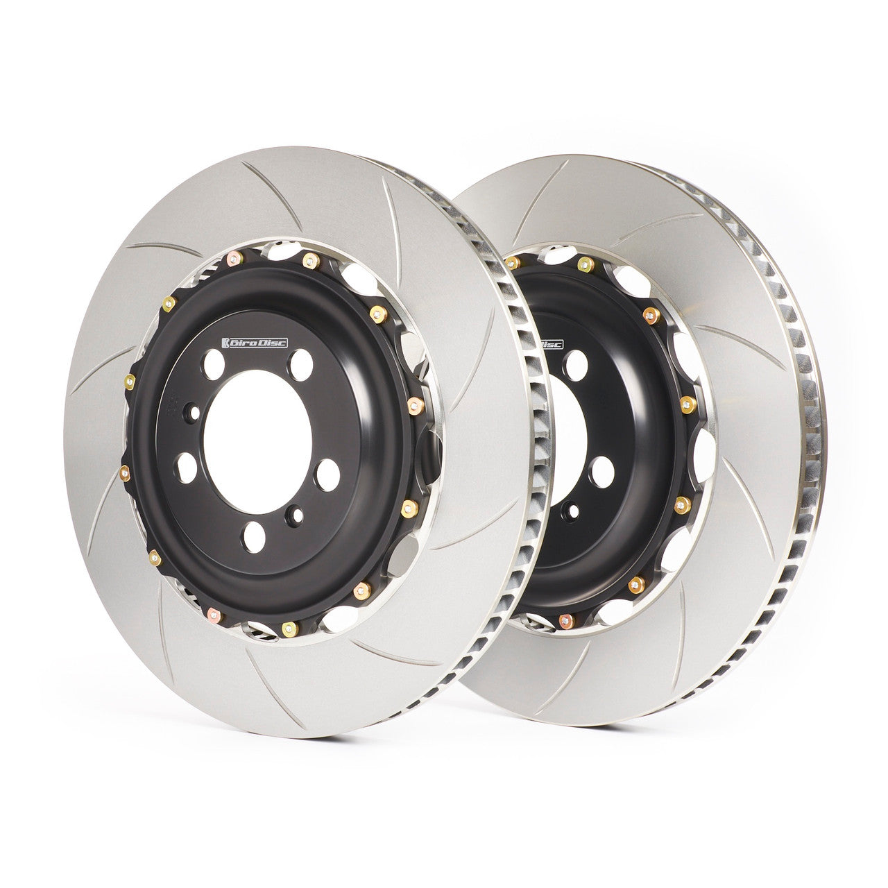 GiroDisc Audi C7 S6/S7/RS6/RS7 356x22mm Rear 2-Piece Slotted Rotors (Pair) A2-187