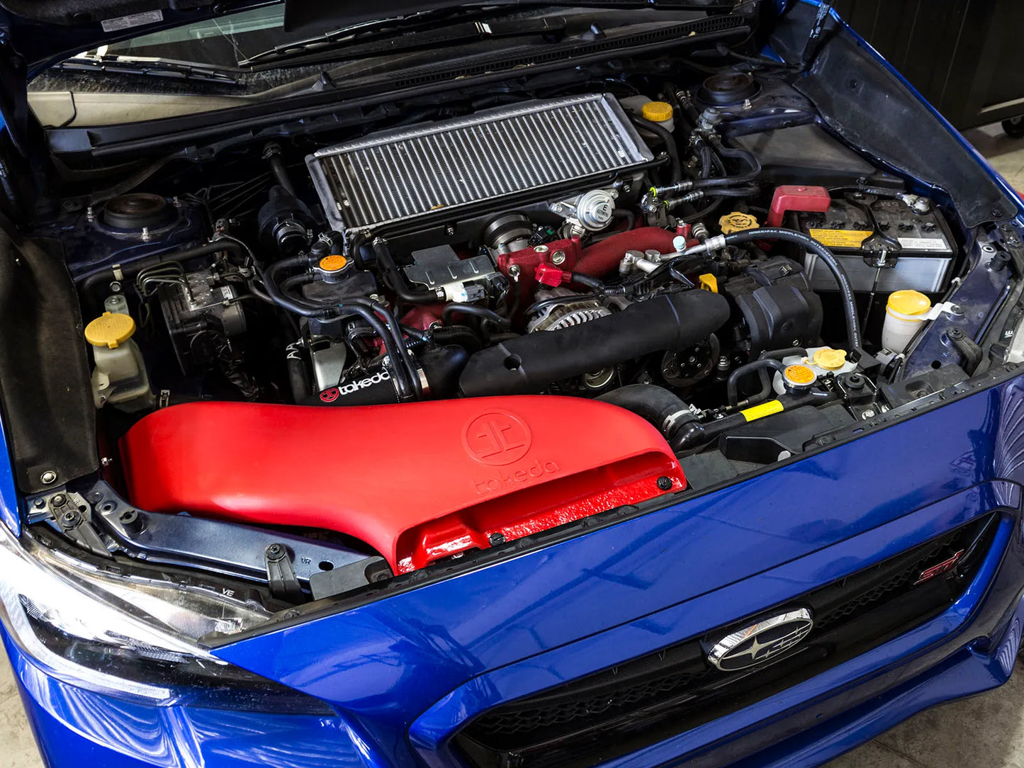 aFe TA-4306B-R Takeda Attack Stage-2 Pro 5R Intake for 2015–2017 Subaru WRX STI