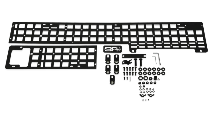 Body Armor 2005-2023 TOYOTA TACOMA BED SIDE MOLLE SYSTEM (SINGLE UNIT) Body Armor 4x4