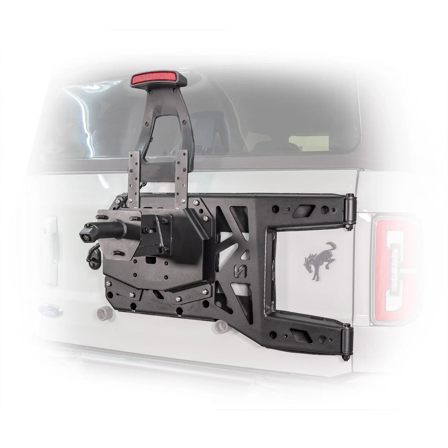 Turn Offroad 2021+ Ford Bronco Adjustable Tire Carrier & Camera Mount Turn Offroad