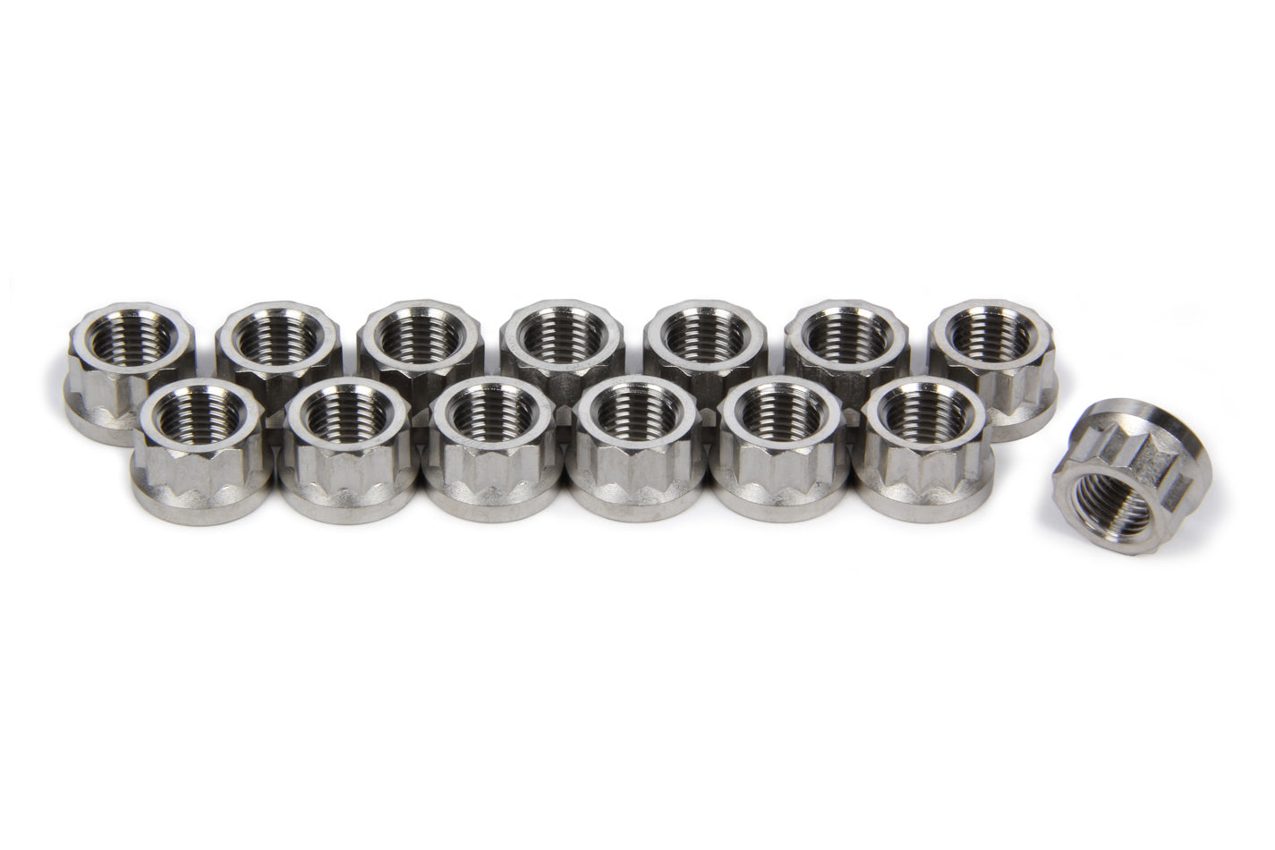 Header Flange Nut Set 12pt Titanium 14pcs Ti22 PERFORMANCE