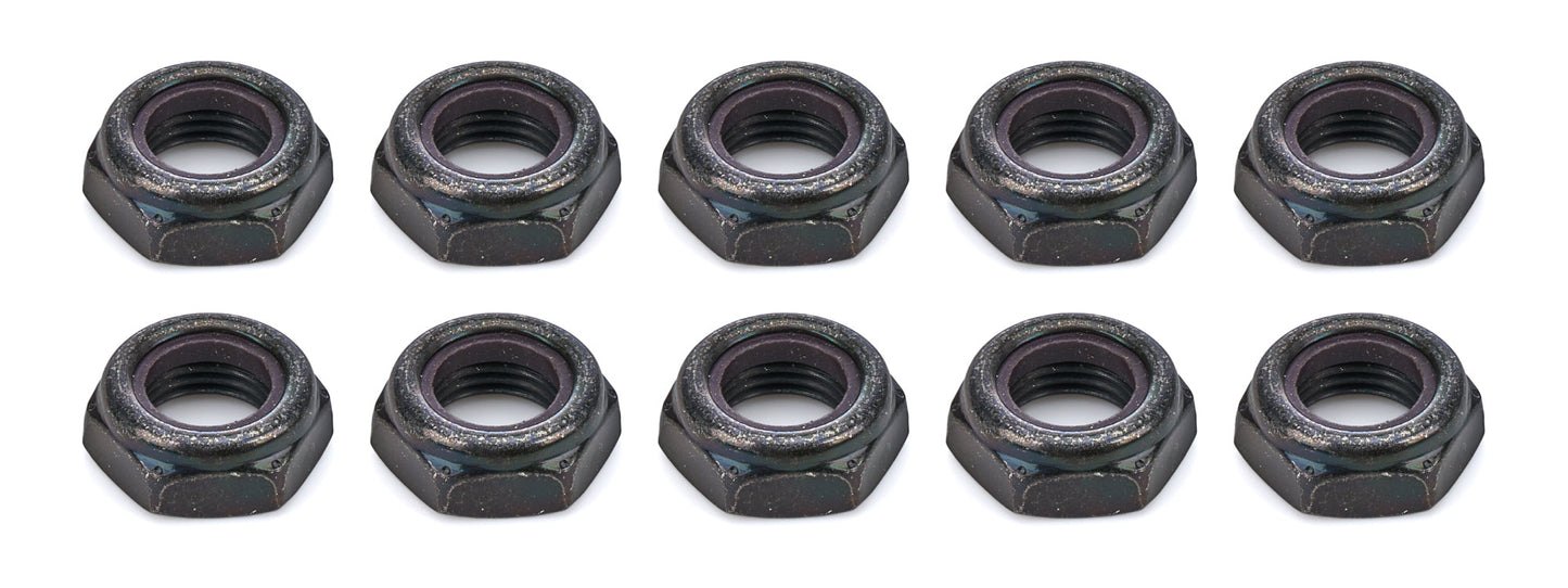 Half Nut 1/2-20 Thread Black 10 Pack Ti22 PERFORMANCE
