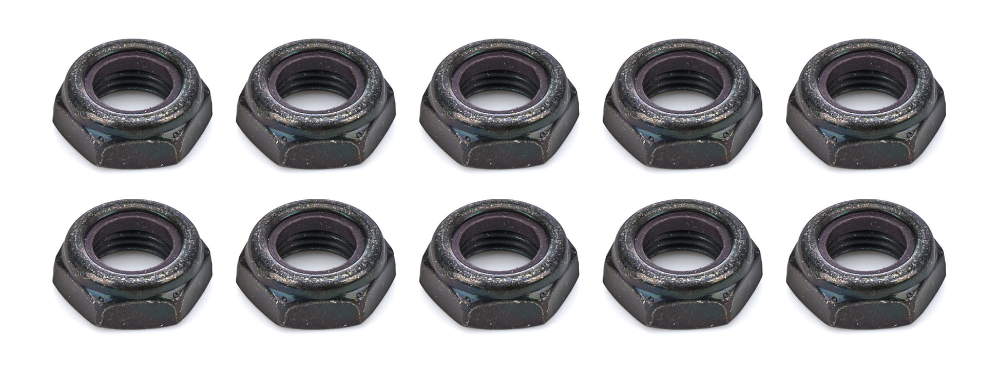 Half Nut 1/2-20 Thread Black 10 Pack Ti22 PERFORMANCE