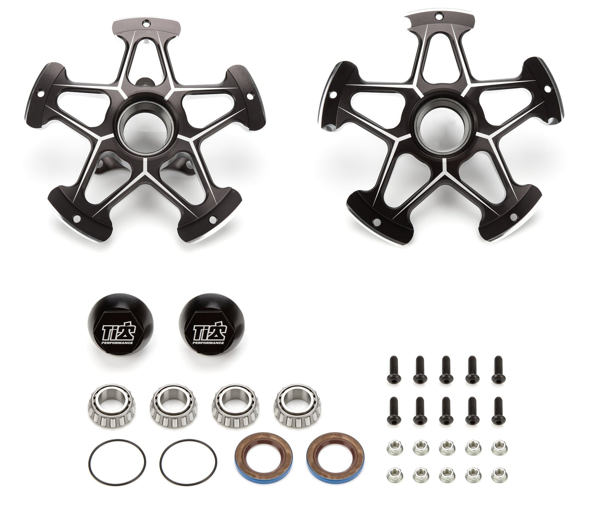 Direct Mount Front Hubs Super Lite Black Ti22 PERFORMANCE