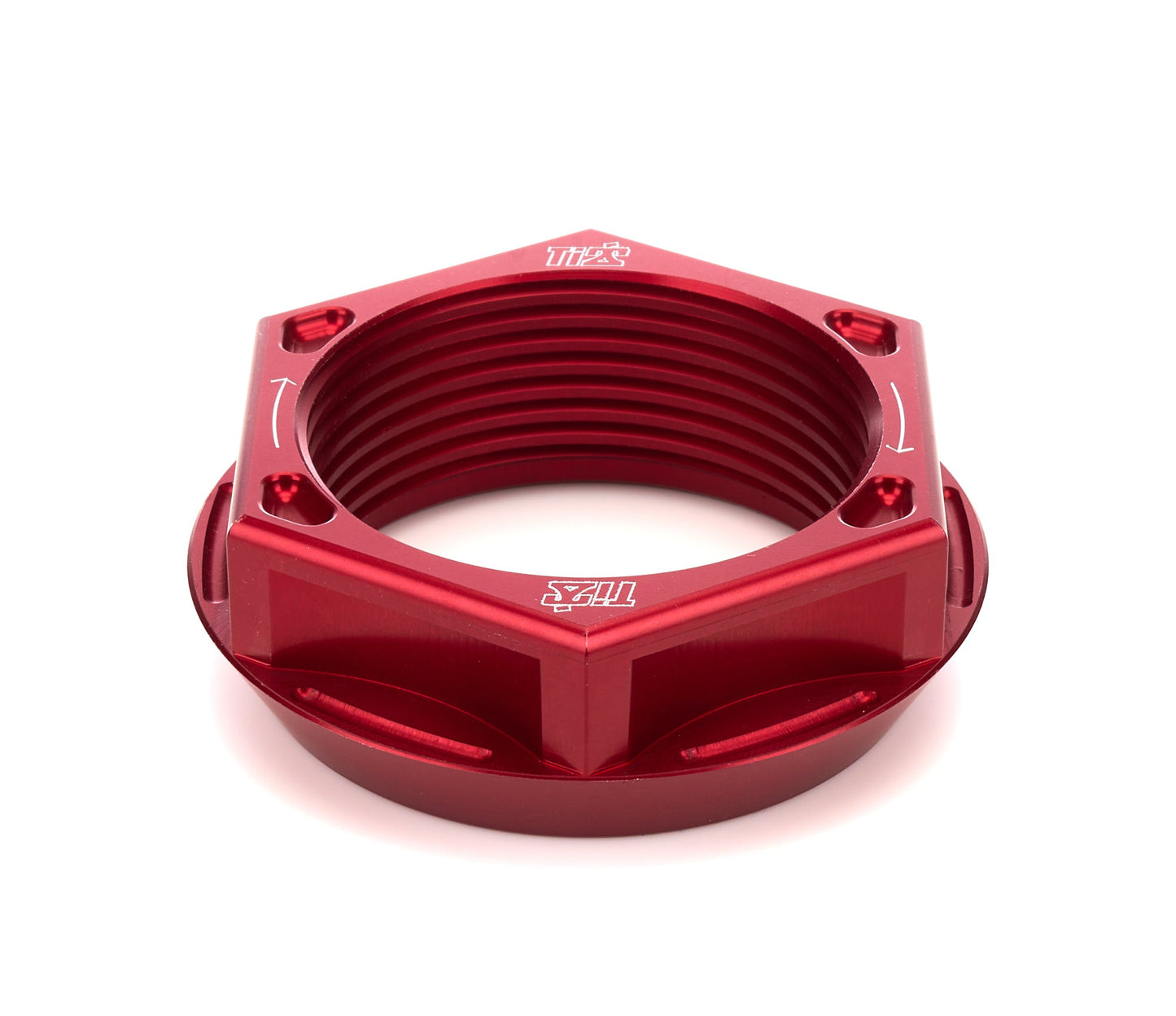 Axle Nut RH Lightweight Aluminum Red Ti22 PERFORMANCE