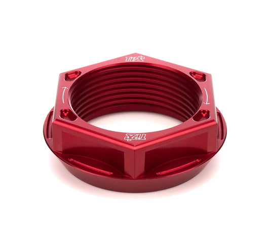 Axle Nut RH Lightweight Aluminum Red Ti22 PERFORMANCE