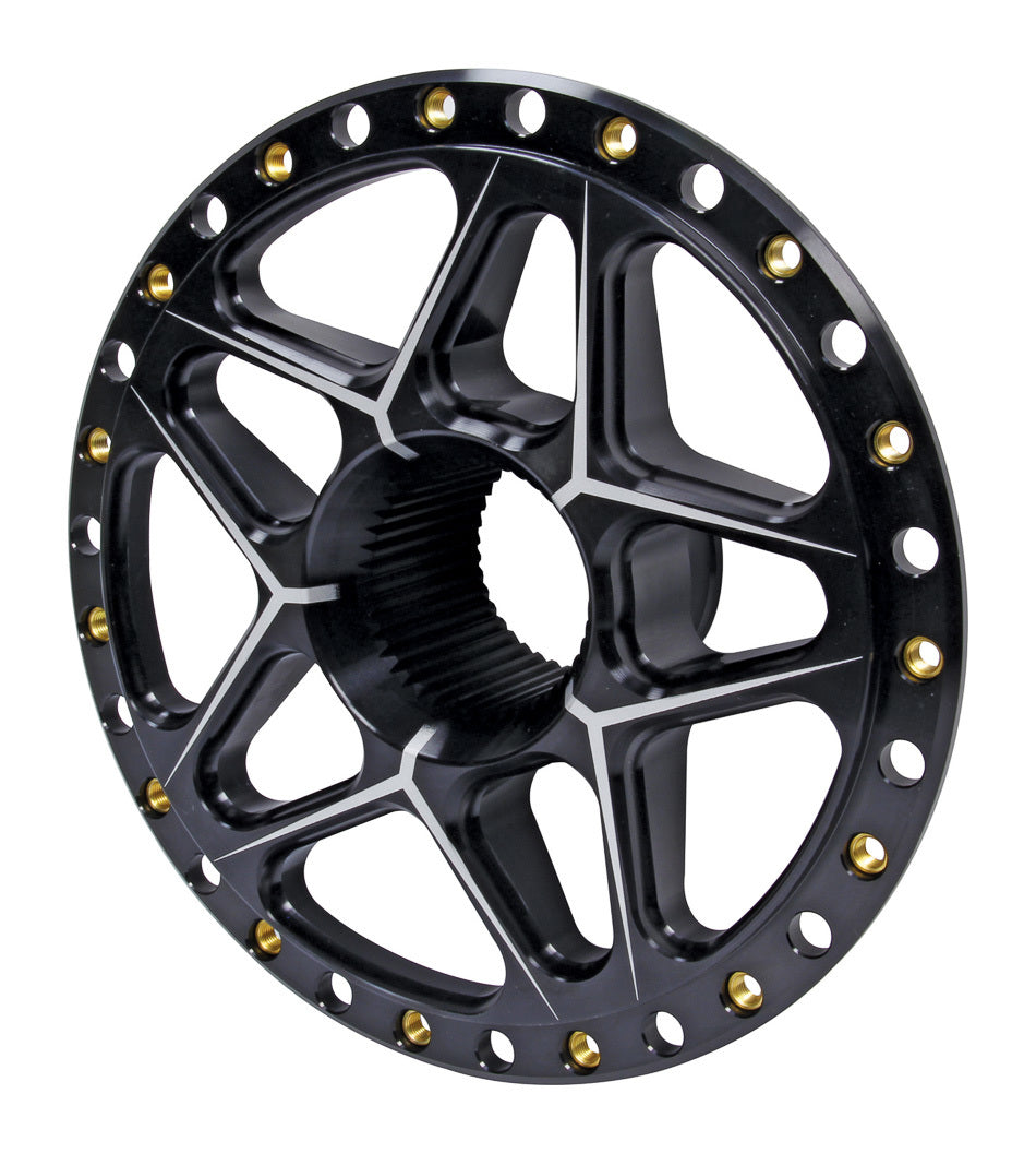 Splined Wheel Center Black Ti22 PERFORMANCE