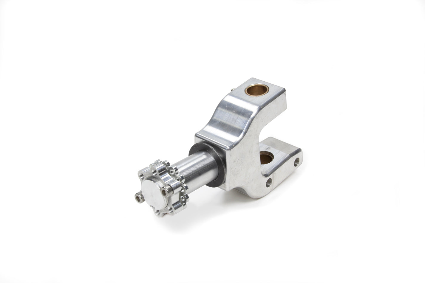 600 Front Spindle Right Polished 6061-T6 Billet Ti22 PERFORMANCE