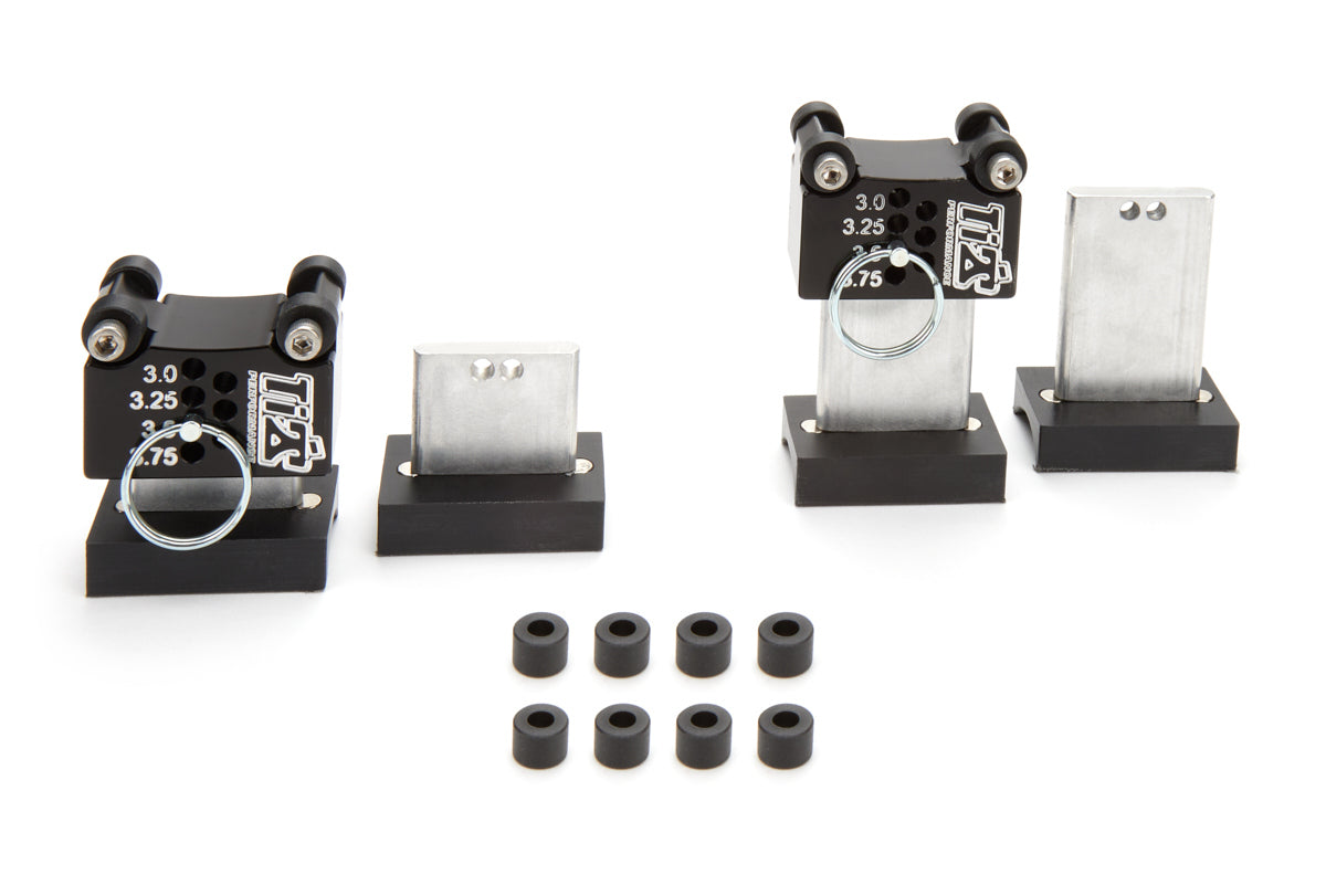 Mini Sprint Set Up Blocks Rear Black Ti22 PERFORMANCE
