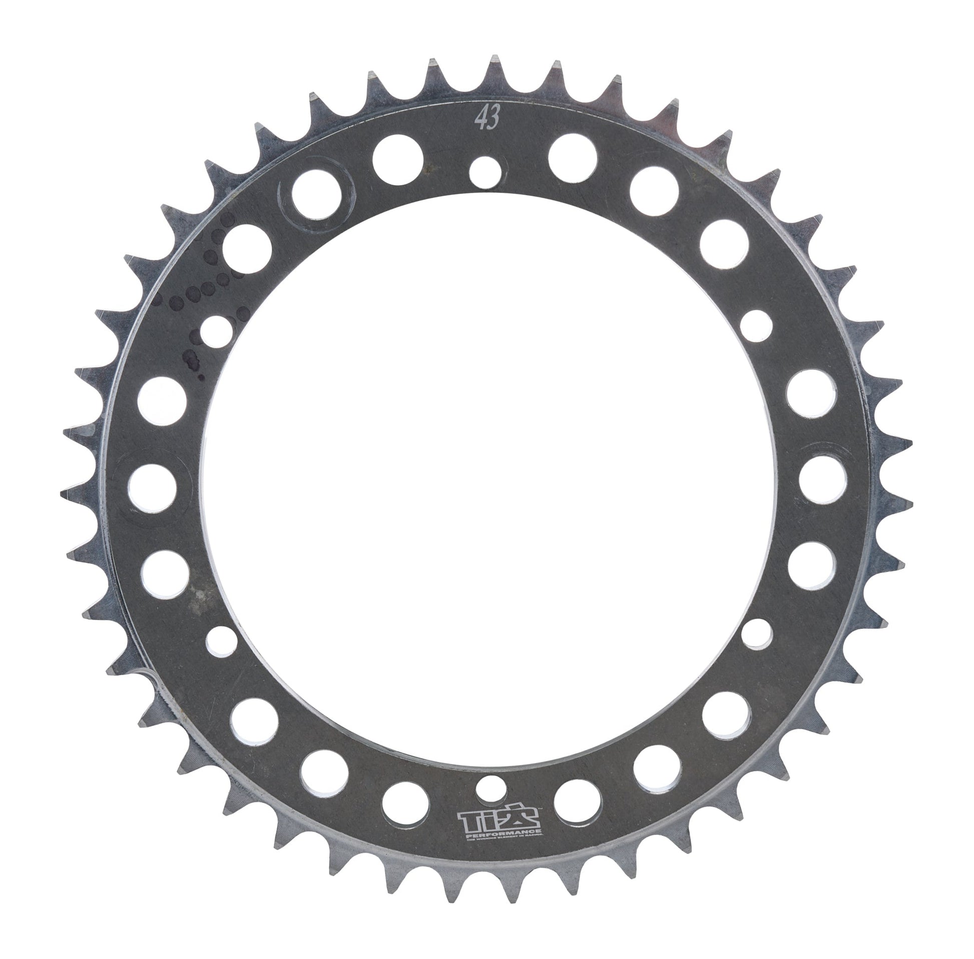600 Rear Sprocket 6.43in Bolt Circle 43T Ti22 PERFORMANCE