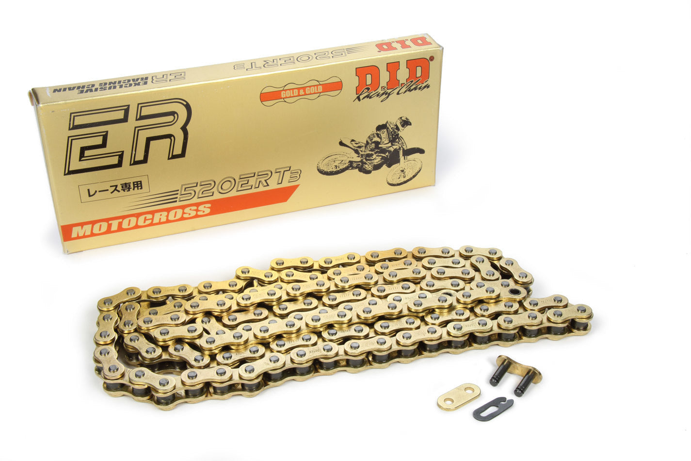 600 Mini Sprint Chain 520ERT2 Gold 130 Length Ti22 PERFORMANCE