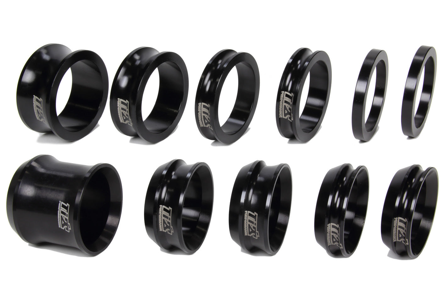 600 Wheel Spacer Kit 11 Piece Black Ti22 PERFORMANCE