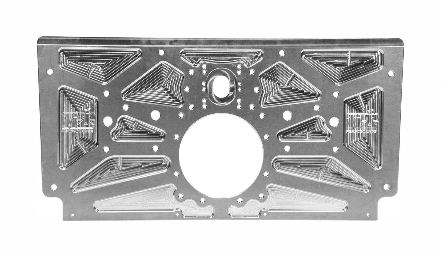 Sprint Rear Motor Plate Natural Ti22 PERFORMANCE