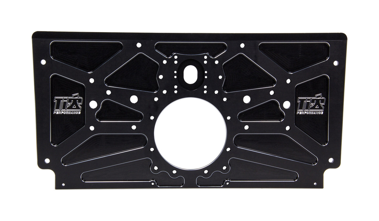 Sprint Rear Motor Plate Black Ti22 PERFORMANCE