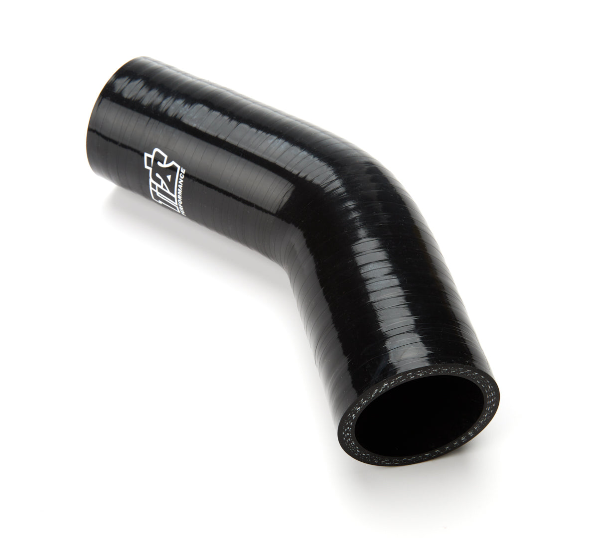 45 Degree Bend 1-3/4in Silicon Hose Black Ti22 PERFORMANCE