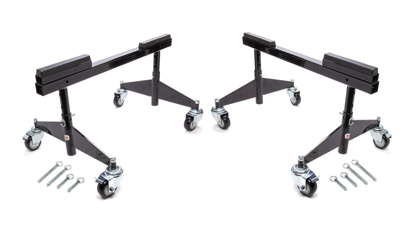 Rolling Chassis Stands Black Ti22 PERFORMANCE