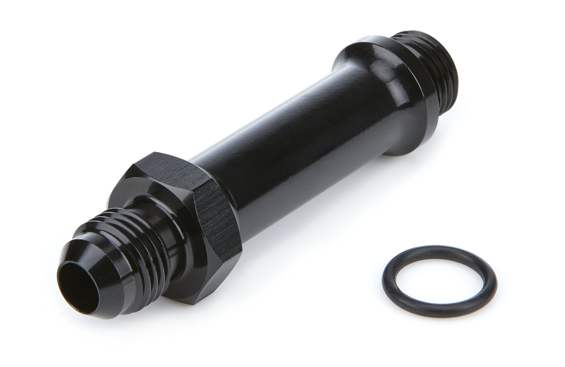 Port Fitting Extended -6 Male -6 O-ring 3in Long Ti22 PERFORMANCE