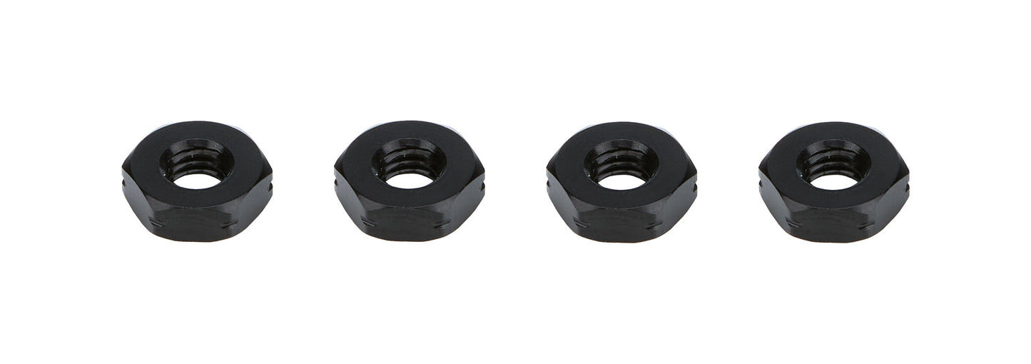 Jam Nuts LH 10-32 Black Aluminum 4 Pack Ti22 PERFORMANCE