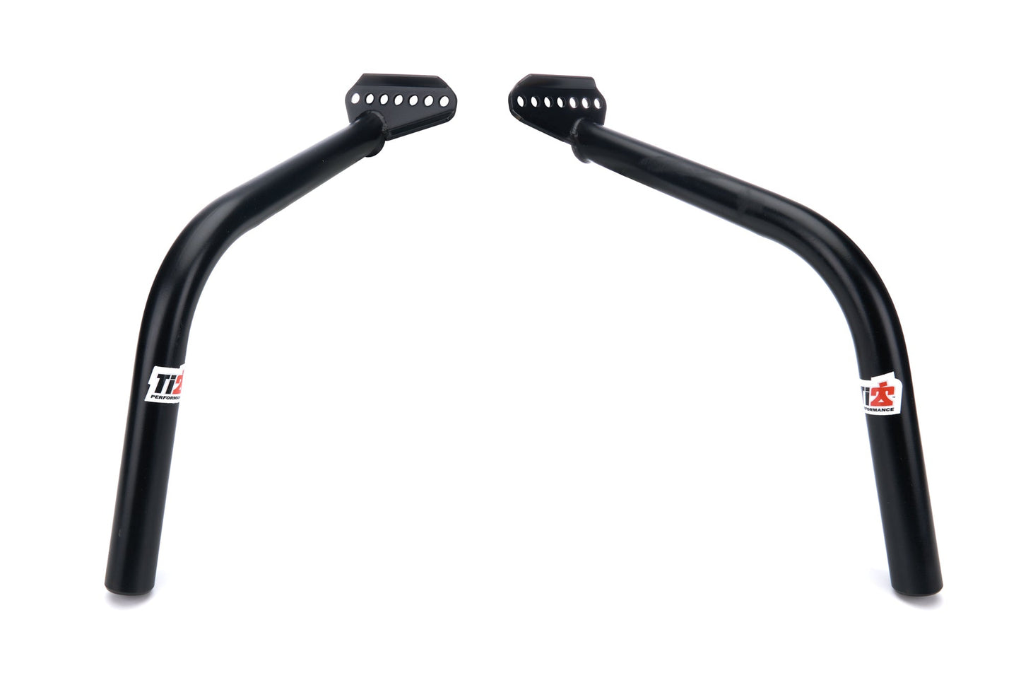 Front Wing Post Chassis to Side Board Pair Black Ti22 PERFORMANCE